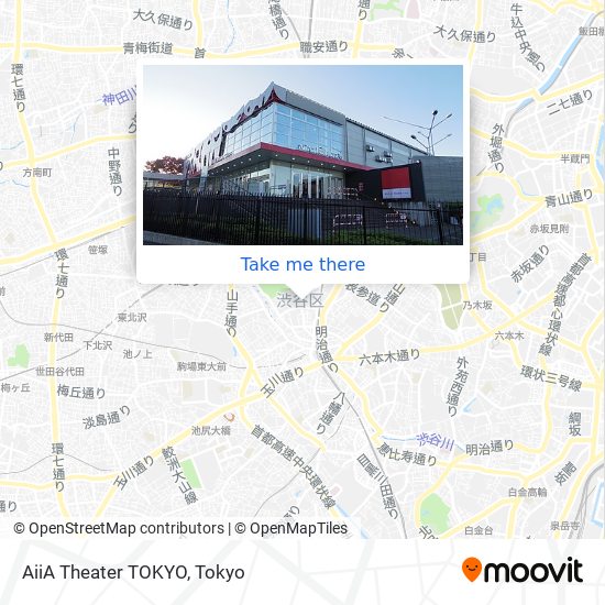 How To Get To Aiia Theater Tokyo In 渋谷区 By Bus Moovit