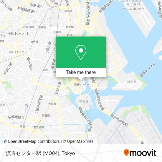 流通センター駅 (MO04) map