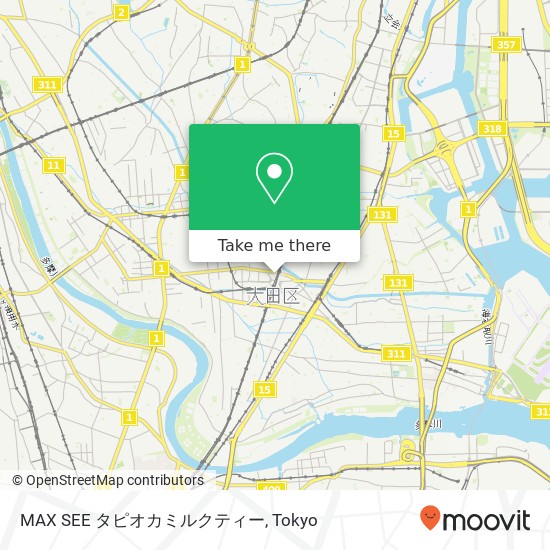 MAX SEE タピオカミルクティー map