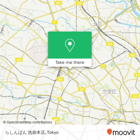 らしんばん 池袋本店 map