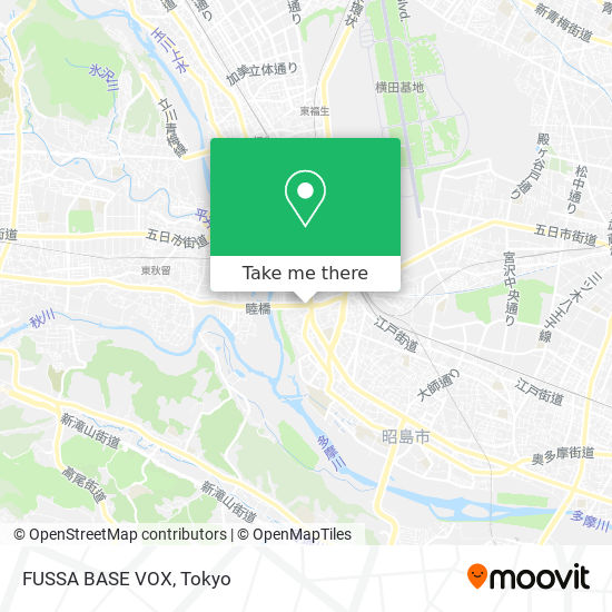 FUSSA BASE VOX map