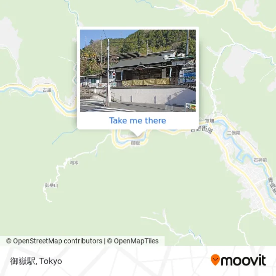 御嶽駅 map