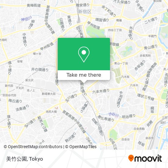美竹公園 map