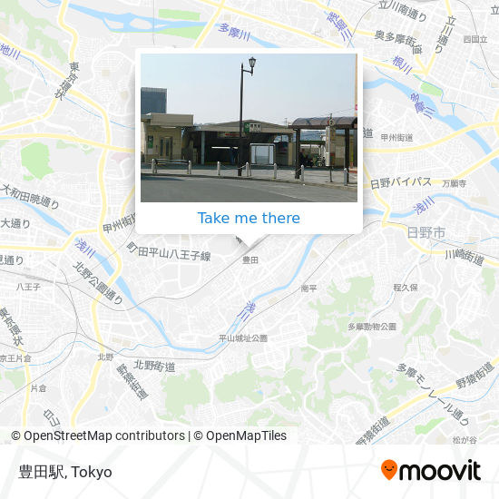 豊田駅 map