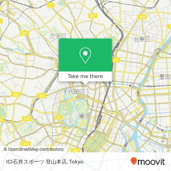ICI石井スポーツ 登山本店 map