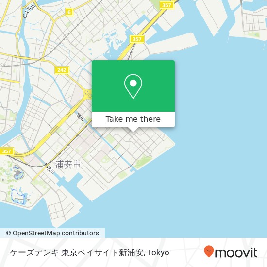 ケーズデンキ 東京ベイサイド新浦安 map