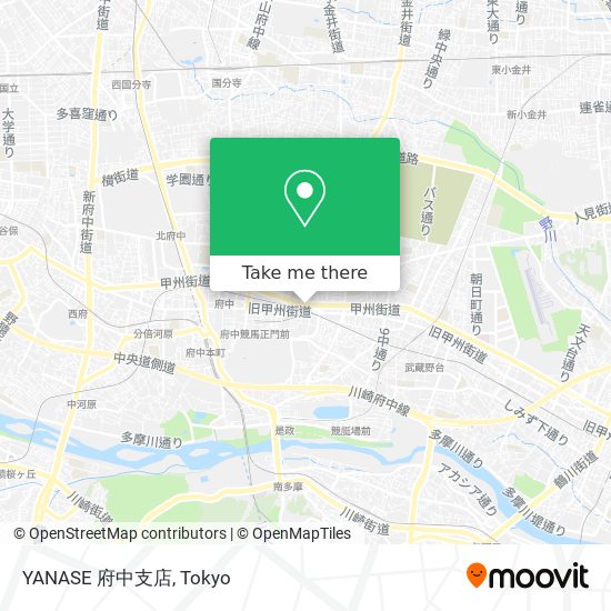 YANASE 府中支店 map