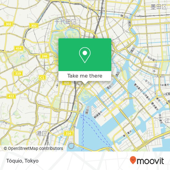 Tóquio map
