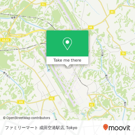 ファミリーマート 成田空港駅店 map