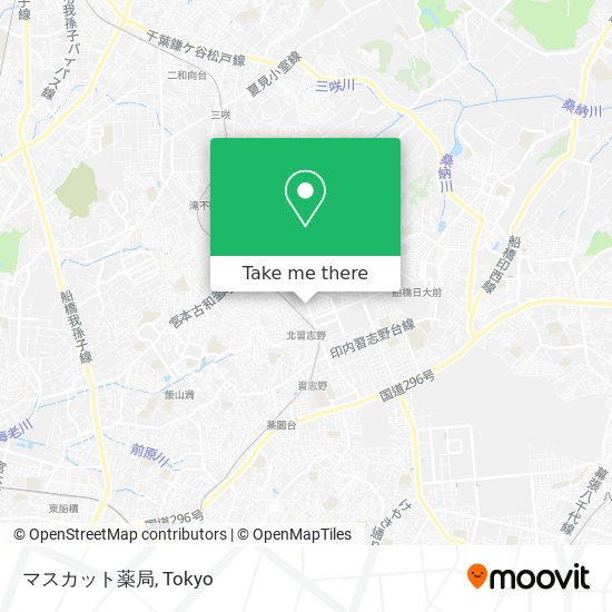 マスカット薬局 map