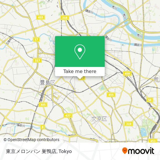 東京メロンパン 巣鴨店 map