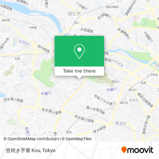 壺焼き芋屋 Kou map