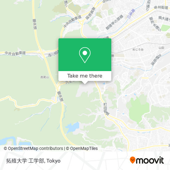 拓殖大学 工学部 map