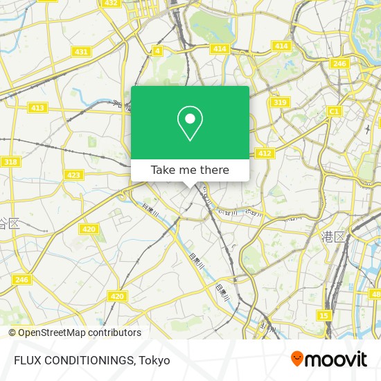 FLUX CONDITIONINGS map