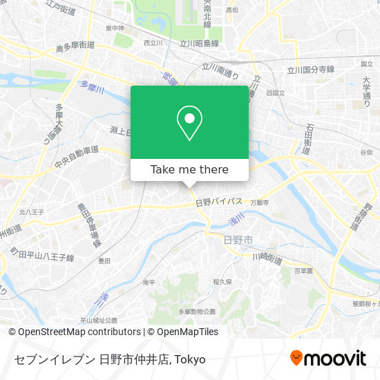 セブンイレブン 日野市仲井店 map