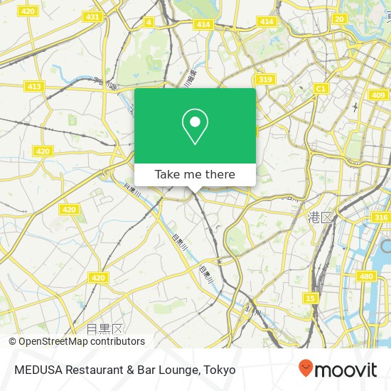 MEDUSA Restaurant & Bar Lounge map