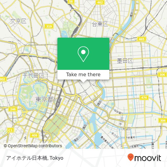 アイホテル日本橋 map
