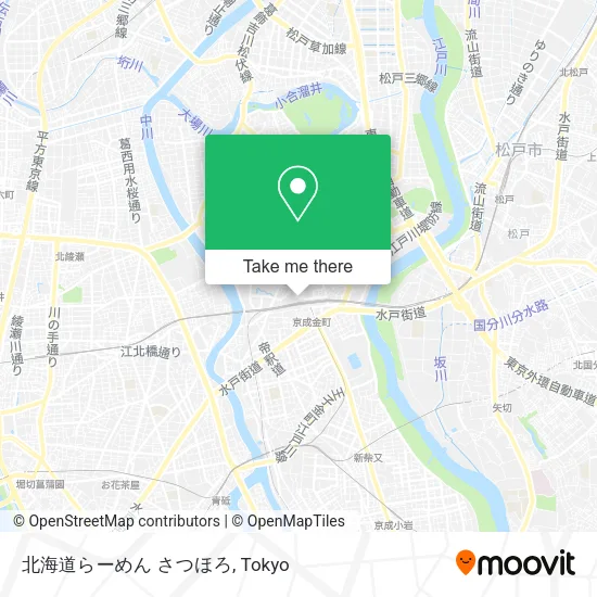 北海道らーめん さつほろ map