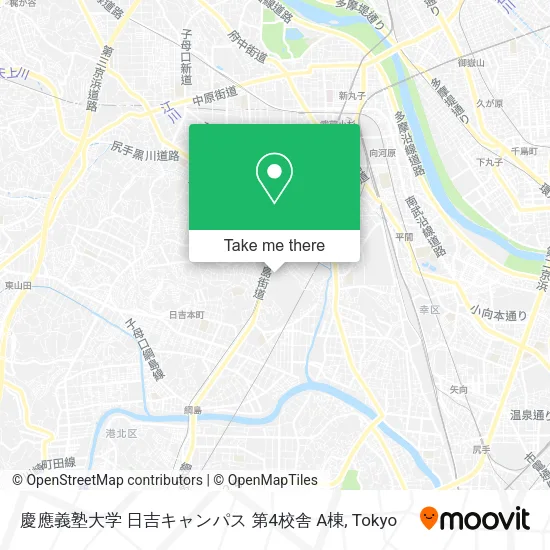 慶應義塾大学 日吉キャンパス 第4校舎 A棟 map