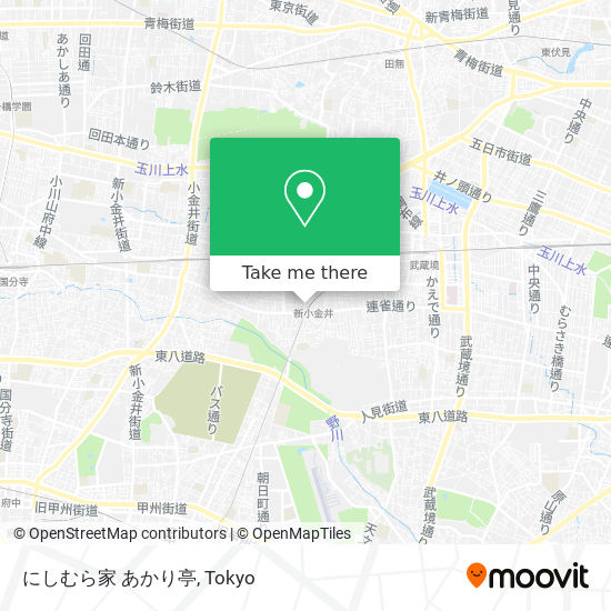 にしむら家 あかり亭 map