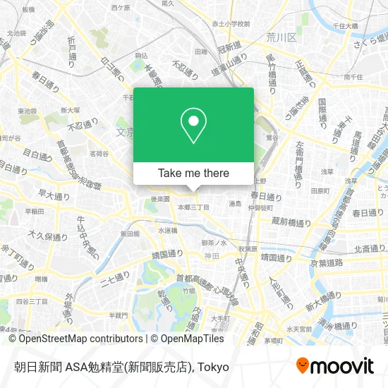 朝日新聞 ASA勉精堂(新聞販売店) map