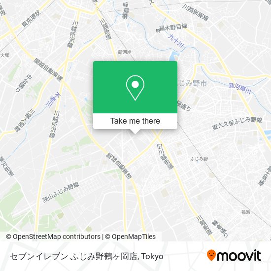 セブンイレブン ふじみ野鶴ヶ岡店 map