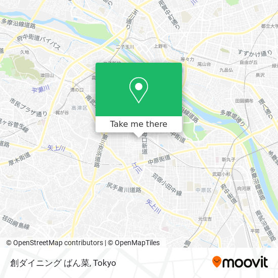 創ダイニング ばん菜 map