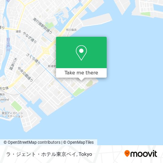 ラ・ジェント・ホテル東京ベイ map
