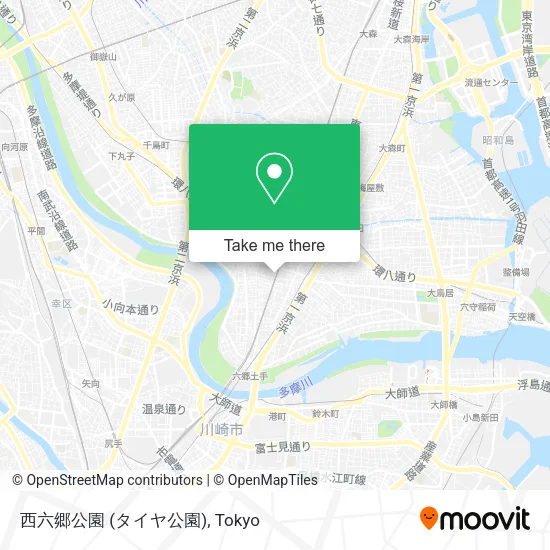 West Rokugyo Park (Tire Park) map