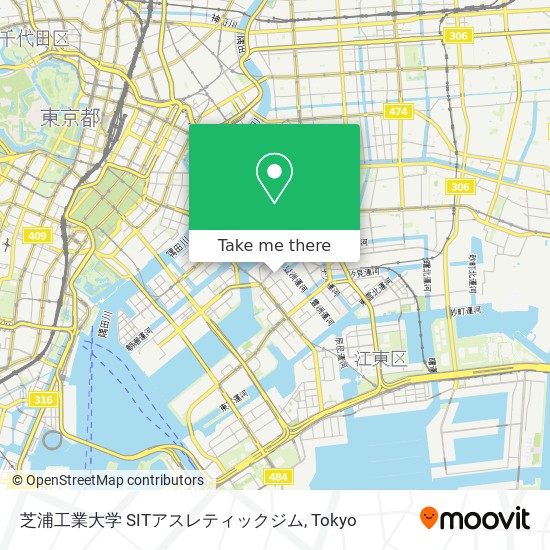 芝浦工業大学 SITアスレティックジム map