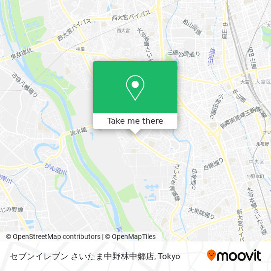 セブンイレブン さいたま中野林中郷店 map