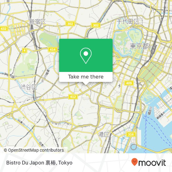 Bistro Du Japon 裏椿 map