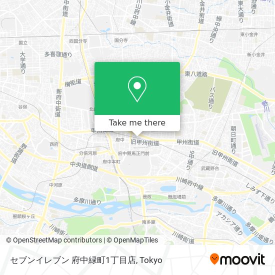 セブンイレブン 府中緑町1丁目店 map