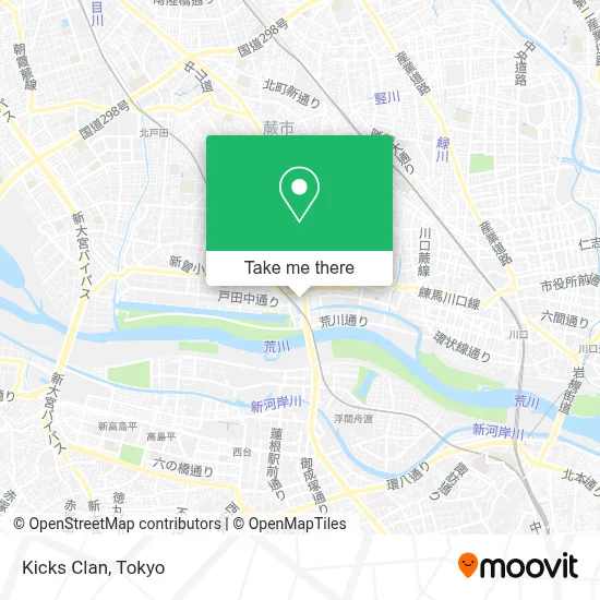 Kicks Clan map