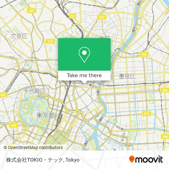 株式会社TOKIO・テック map
