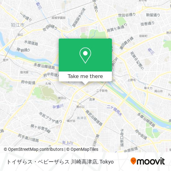 トイザらス・ベビーザらス 川崎高津店 map