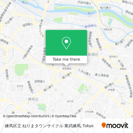 練馬区立 ねりまタウンサイクル 東武練馬 map