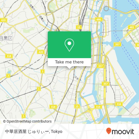 中華居酒屋 じゅりぃー map