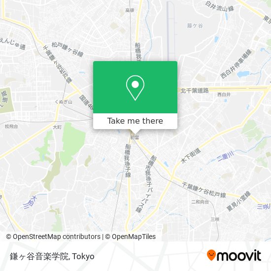 鎌ヶ谷音楽学院 map