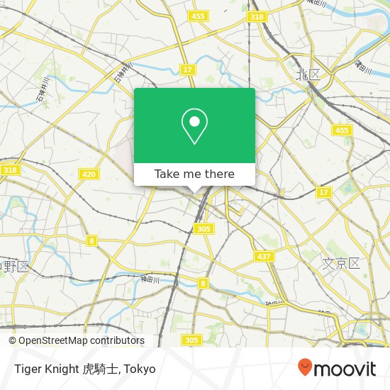 Tiger Knight 虎騎士 map
