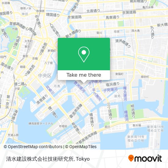 清水建設株式会社技術研究所 map