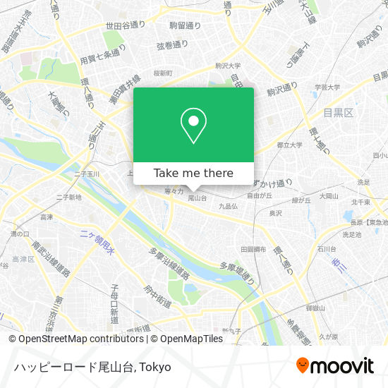ハッピーロード尾山台 map