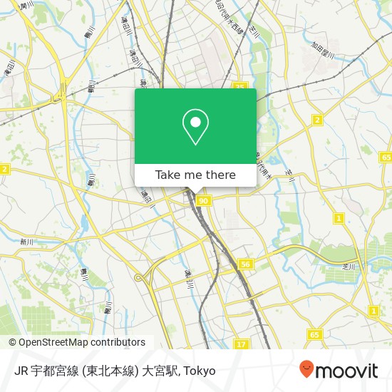 JR 宇都宮線 (東北本線) 大宮駅 map