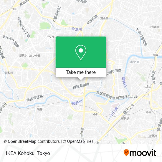 How To Get To Ikea 港北 In 横浜市 By Bus Or Metro