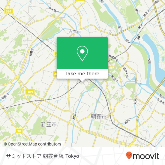 サミットストア 朝霞台店 map