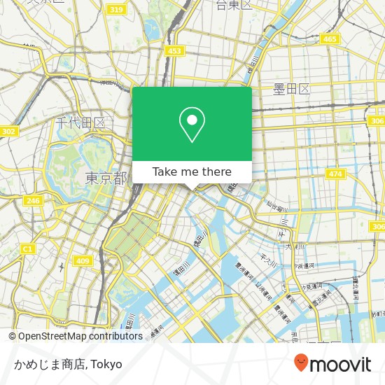 かめじま商店 map