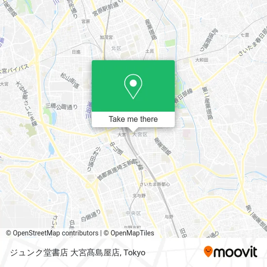 ジュンク堂書店 大宮髙島屋店 map
