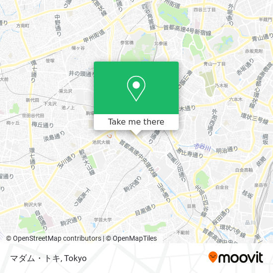 マダム・トキ map