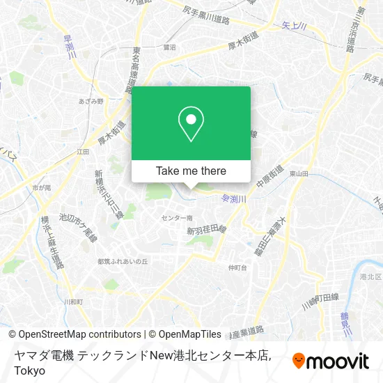 ヤマダ電機 テックランドNew港北センター本店 map