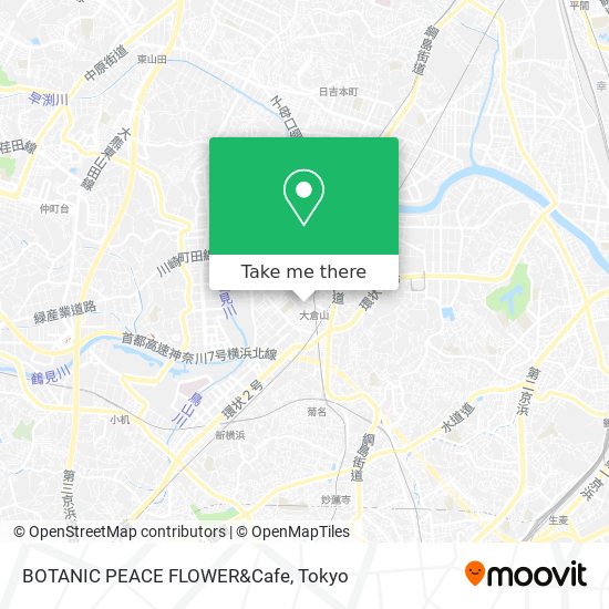 BOTANIC PEACE FLOWER&Cafe map